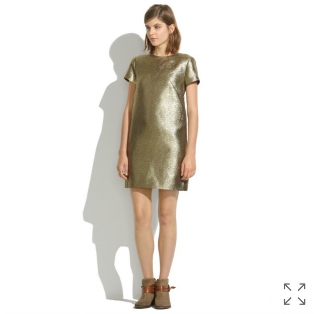 Madewell T-shirt Shimmer Dress NWOT